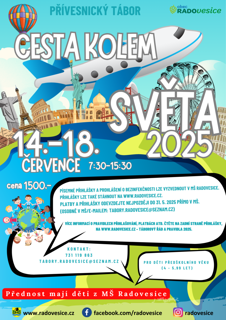 Cesta kolem světa 2025