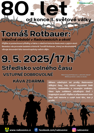 Beseda na téma: Válečné období v Radovesicích a okolí