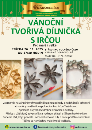 vánoční tvořivá dílnička